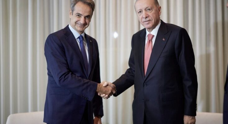 Mitsotakis Meets Erdogan in New York