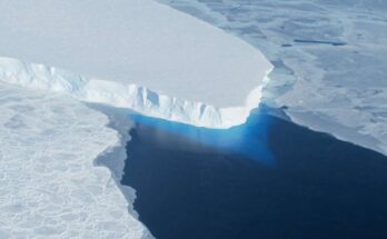 Antarctica's Thwaites Glacier, often called the "Doomsday Glacier."