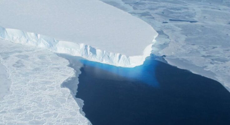 Antarctica's Thwaites Glacier, often called the "Doomsday Glacier."