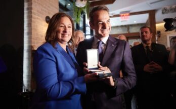 PM Mitsotakis Honors Prominent Greek Americans in New York