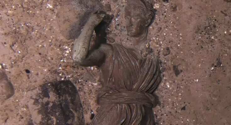 Stunning Statue of Greek Goddess Artemis Found at the Titanic Wreck