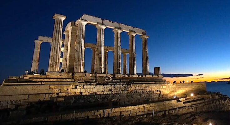 Temple-of-Poseidon-Sounion-New-Lighting