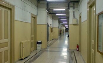 Interior of Greek hospital, highlighting the lack of nursing staff in Greek public hospitals.