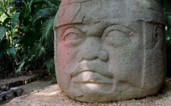 Olmec Stone Head