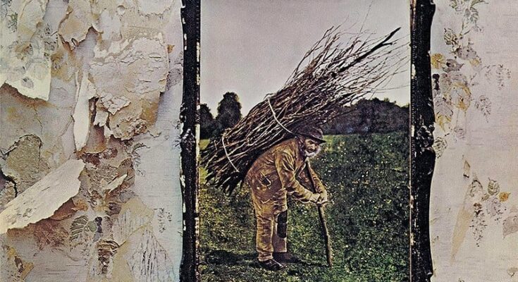 Stick Man featured on Led Zeppelin's IV album cover