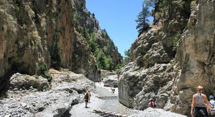 Tourist Killed in Landslide at Samaria Gorge, Crete