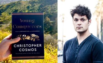 Christopher Cosmos and his latest novel ''Young Conquerors''