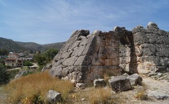 Ancient Greek Pyramid of Hellinikon, Greece