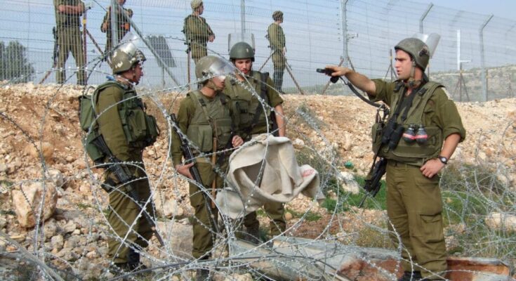 Israeli soldiers wait for the slightest provocation