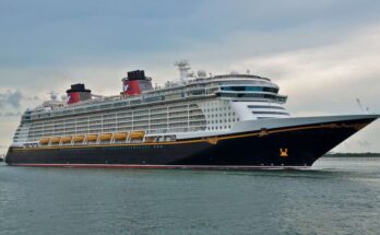 Disney Fantasy departing from Port Canaveral