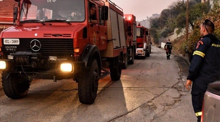 Deadly Wildfire Near Corinth, Greece Rages for Third Day