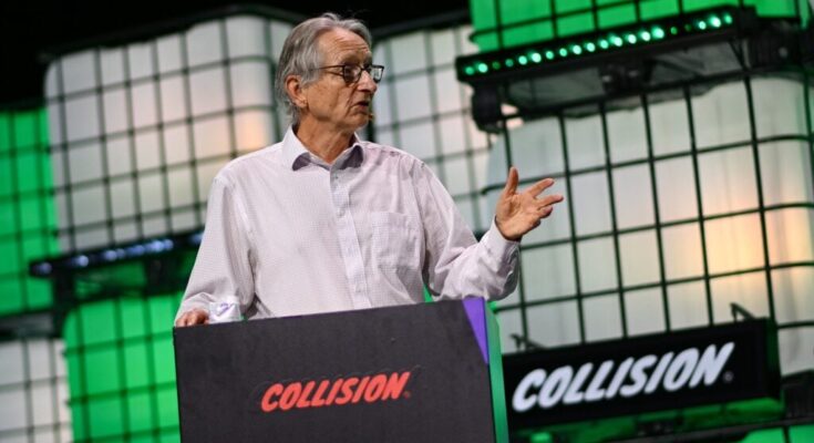 Geoffrey Hinton, one of the winners of the Nobel Prize in Physics.