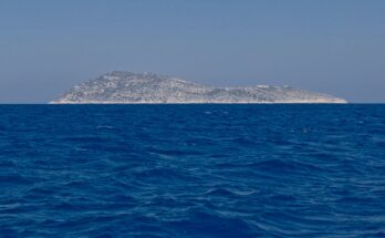 Road and Port Built on Greece’s Remote Eastern Islands, Strongyli and Ro