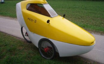 The Greek Orthodox Monk Cruising Through Chicago in a Velomobile