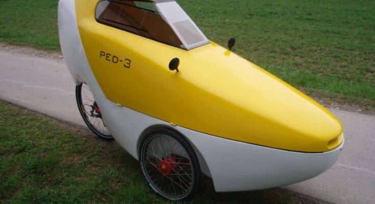 The Greek Orthodox Monk Cruising Through Chicago in a Velomobile