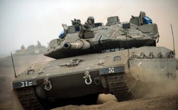 An image of a tank enters Gaza strip Credits: Israel Defense Forces / CC BY NC 2.0