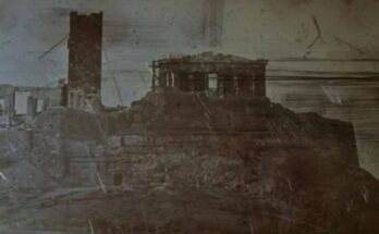 The oldest photograph of the Acropolis