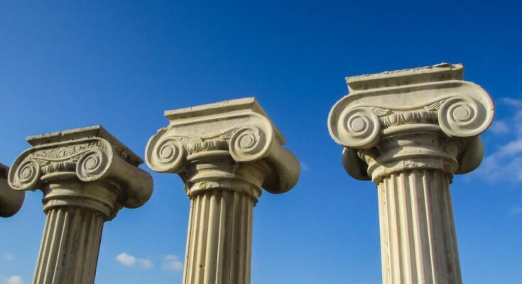 Greek columns