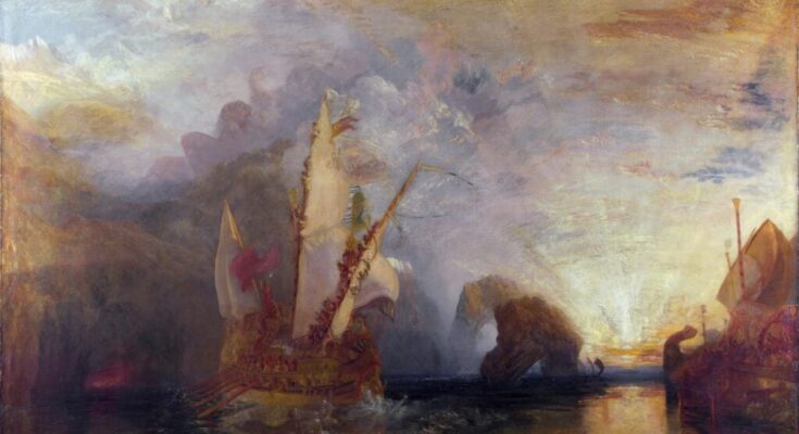 Joseph Mallord William Turner - Ulysses Deriding Polyphemus, Homer's Odyssey, 1829