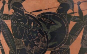 hoplites, black figure pottery